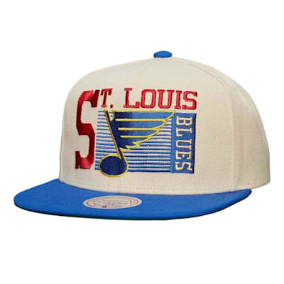  (Mitchell & Ness Speed Zone Snapback - St. Louis Blues - Adult)