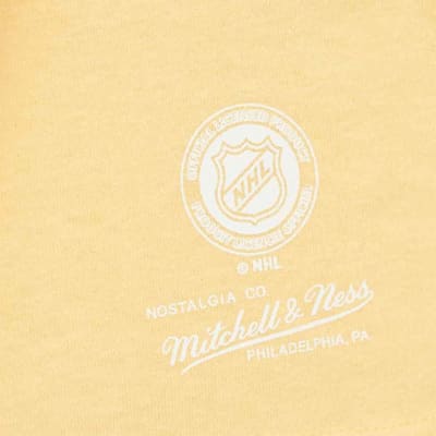  (Mitchell & Ness Stateside Pastel Short Sleeve T-Shirt - Boston Bruins - Adult)