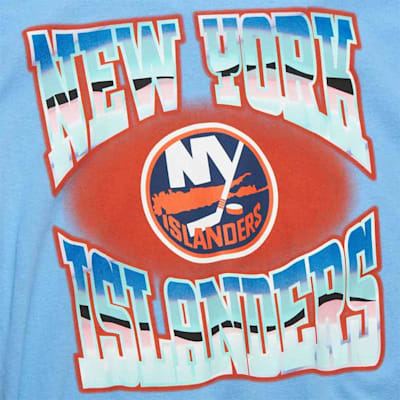  (Mitchell & Ness Stateside Pastel Short Sleeve T-Shirt - New York Islanders - Adult)
