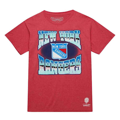  (Mitchell & Ness Stateside Pastel Short Sleeve T-Shirt - New York Rangers - Adult)