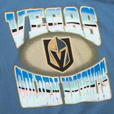  (Mitchell & Ness Stateside Pastel Short Sleeve T-Shirt - Vegas Golden Knights - Adult)