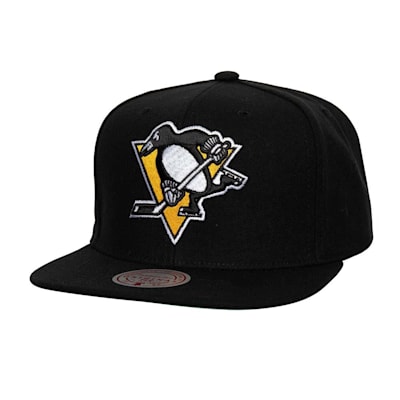  (Mitchell & Ness Top Spot Snapback Hat - Pittsburgh Penguins - Adult)