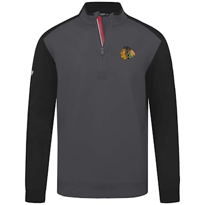  (Levelwear Bayou 1/4 Zip Fleece - Chicago Blackhawks - Adult)