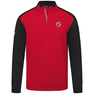  (Levelwear Bayou 1/4 Zip Fleece - New Jersey Devils - Adult)