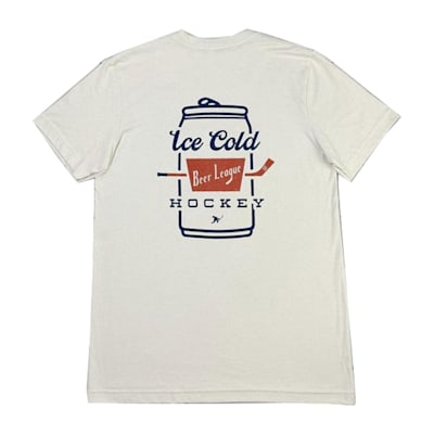  (Beauty Status Ice Cold Beer League Tee - Adult)
