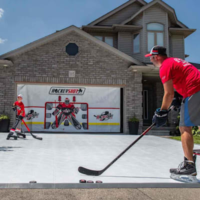  (HockeyShot Crowd Goes Wild Shooting Tarp - 7x16)