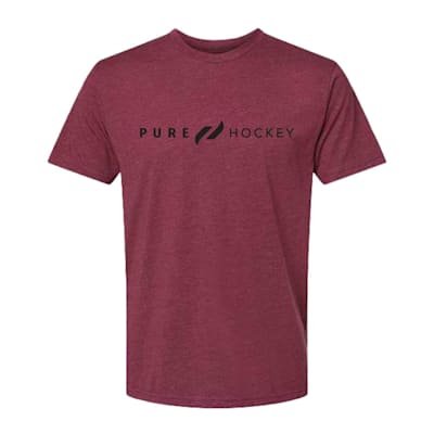  (Pure Hockey Classic Tee 1.0 - Maroon - Adult)