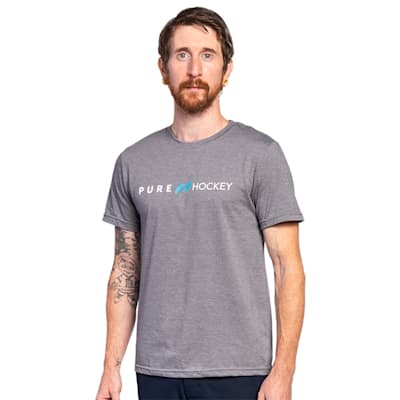  (Pure Hockey Classic Tee 1.0 - Grey - Adult)