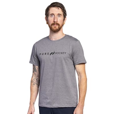  (Pure Hockey Classic Tee 1.0 - Grey - Adult)