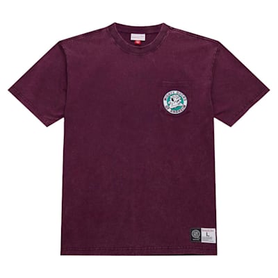  (Mitchell & Ness Fade Away Pocket Tee - Anaheim Ducks - Adult)