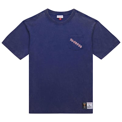  (Mitchell & Ness Fade Away Pocket Tee - New York Rangers - Adult)
