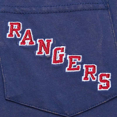  (Mitchell & Ness Fade Away Pocket Tee - New York Rangers - Adult)