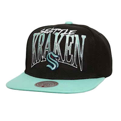  (Mitchell & Ness Rise Up Snapback Hat - Seattle Kraken - Adult)