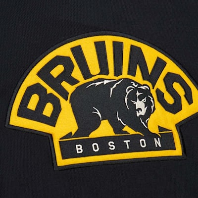  (Mitchell & Ness Thermal Hooded Long Sleeve - Boston Bruins - Adult)