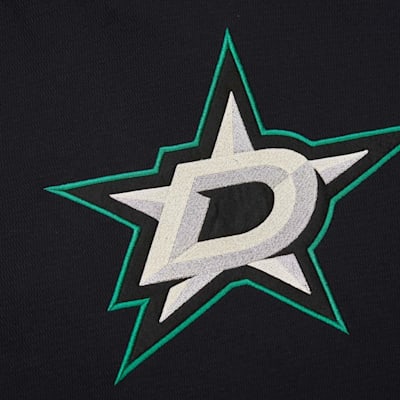  (Mitchell & Ness Thermal Hooded Long Sleeve - Dallas Stars - Adult)