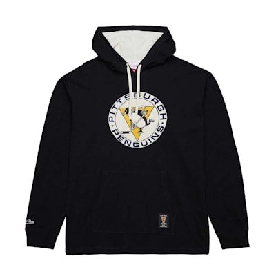  (Mitchell & Ness Thermal Hooded Long Sleeve - Pittsburgh Penguins - Adult)