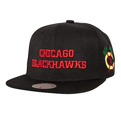  (Mitchell & Ness Triple Play Snapback - Chicago Blackhawks - Adult)