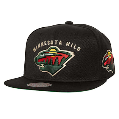  (Mitchell & Ness Triple Play Snapback - Minnesota Wild - Adult)