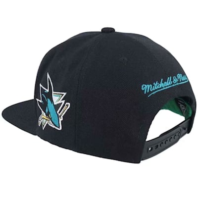  (Mitchell & Ness Triple Play Snapback - San Jose Sharks - Adult)