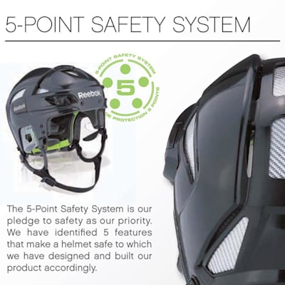 Reebok 11k helmet size chart