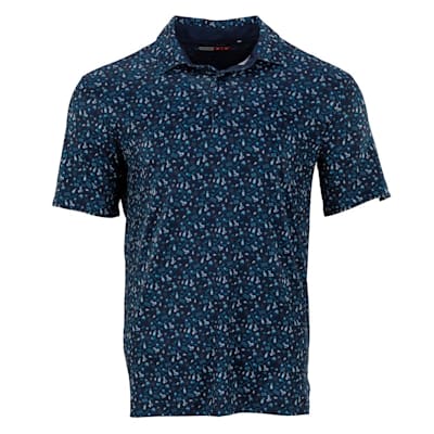  (Pure Hockey Game Day Print Golf Polo - Adult)