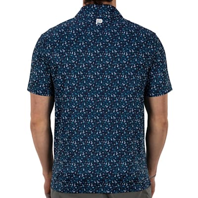  (Pure Hockey Game Day Print Golf Polo - Adult)