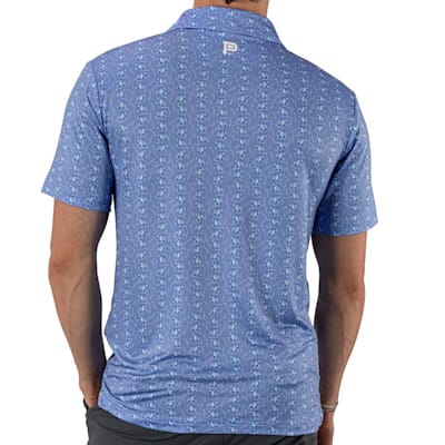  (Pure Hockey Cart Cruiser Print Golf Polo - Adult)