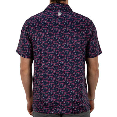  (Pure Hockey Palm Stick Print Golf Polo - Adult)