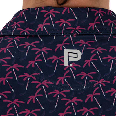  (Pure Hockey Palm Stick Print Golf Polo - Adult)