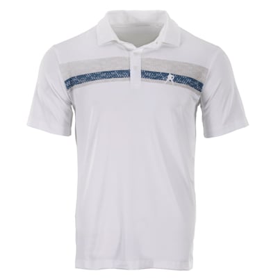 (Pure Hockey Player Stripe Golf Polo - Adult)