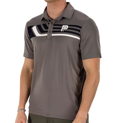  (Pure Hockey Stick Stripe Golf Polo - Adult)