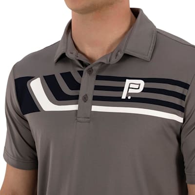  (Pure Hockey Stick Stripe Golf Polo - Adult)