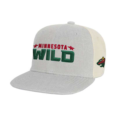  (Outerstuff Line Up Snapback Hat - Minnesota Wild - Youth)