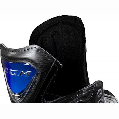 CCM Armour Tongue Provides Additional Protection (CCM U + Crazy Light Royal Ice Skates - Senior)