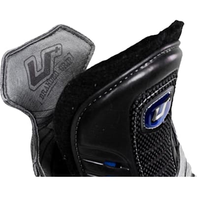 Branded Grip Helps Keep Your Foot Locked In (CCM U + Crazy Light Royal Ice Skates - Senior)