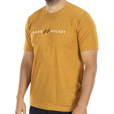  (Pure Hockey Classic Tee 1.0 - Antique Gold - Adult)