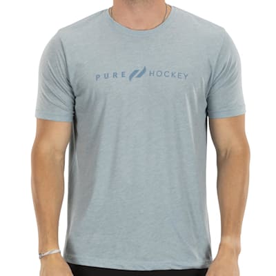  (Pure Hockey Classic Tee 1.0 - Denim - Adult)