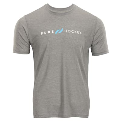  (Pure Hockey Classic Tee 1.0 - Heather Grey - Adult)