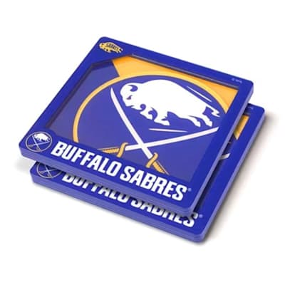  (YouTheFan 3D Logo Series Coaster - Buffalo Sabres)