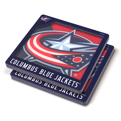  (YouTheFan 3D Logo Series Coaster - Columbus Blue Jackets)