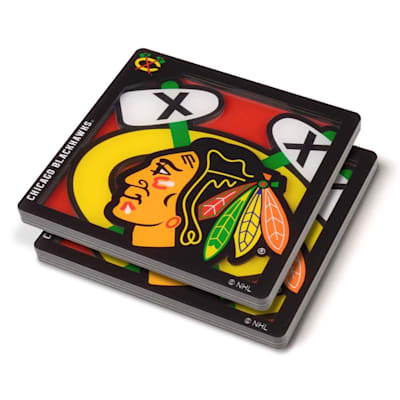  (YouTheFan 3D Logo Series Coaster - Chicago Blackhawks)