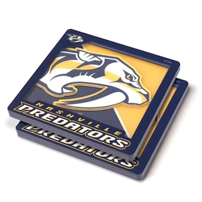  (YouTheFan 3D Logo Series Coaster - Nashville Predators)