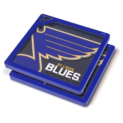  (YouTheFan 3D Logo Series Coaster - St. Louis Blues)