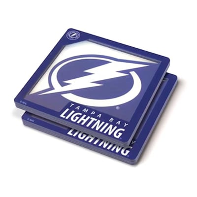  (YouTheFan 3D Logo Series Coaster - Tampa Bay Lightning)