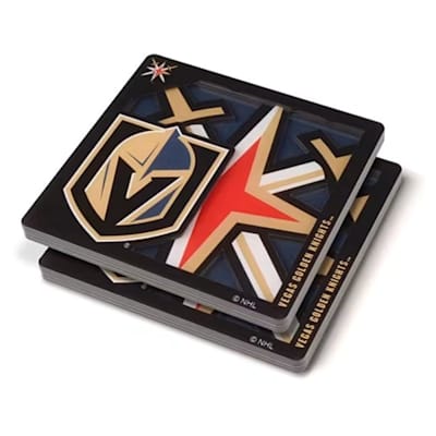  (YouTheFan 3D Logo Series Coaster - Vegas Golden Knights)