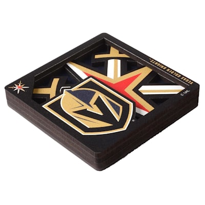  (YouTheFan 3D Logo Series Magnet - Vegas Golden Knights)