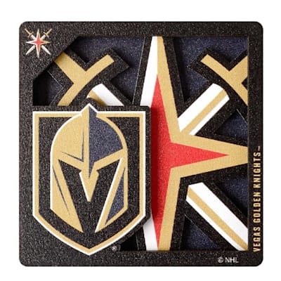  (YouTheFan 3D Logo Series Magnet - Vegas Golden Knights)