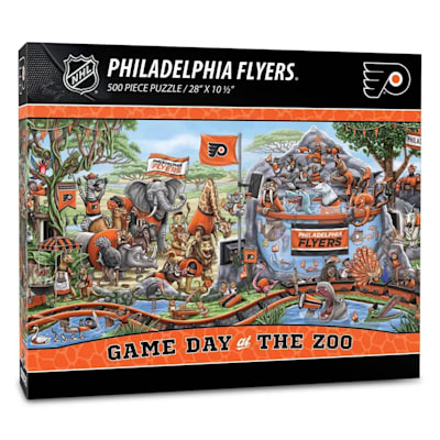  (YouTheFan Gameday at the Zoo Puzzle - Philadelphia Flyers)