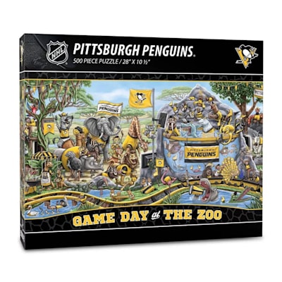  (YouTheFan Gameday at the Zoo Puzzle - Pittsburgh Penguins)