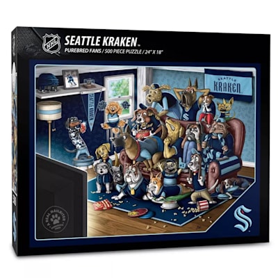  (YouTheFan Purebred Nailbiter Puzzle - Seattle Kraken)
